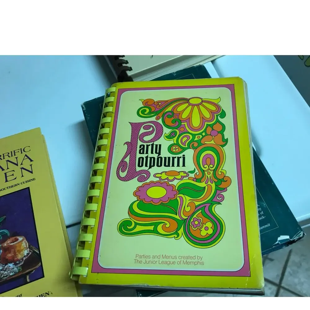 Southern Cookbooks: Mississippi, Louisiana, Junior League, Vintage 70s, 80s, 90s